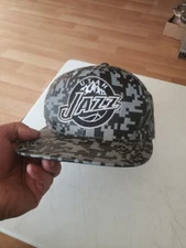 Utah Jazz Mitchell & Ness  Adjustable Snapback Hat Cap