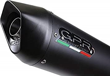 MARMITTA SCARICO GPR COMPLETO FURORE NERO OMOLOGATO KAWASAKI NINJA 250 2007-2010 - Foto 1 di 1