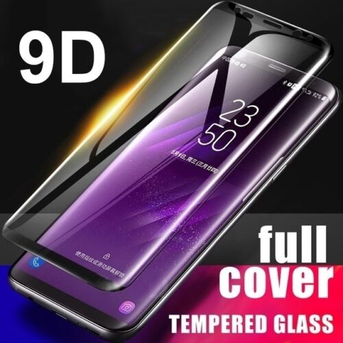 9D Screen Protector For Samsung Galaxy S8 S9 Plus Note 8 Note 9 Tempered Glass - Foto 1 di 15