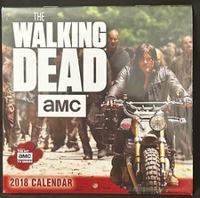 2018 AMC Walking Dead Calendar Unopened