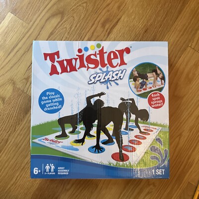 Twister Water Splash Pad for Ages 6+. Wowwe Hasbro