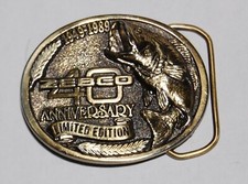 The Great American Buckle Company Zebco Fishing 40th Anniversary 1949 To 1989