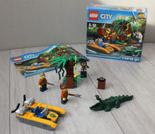 LEGO City 60157 Dschungel-Starter-Set, vollständiges Set mit OVP und Anleitung