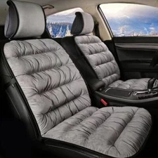 Car Seat Cover Thicken Plush Winter Warm Auto Front Seat Cushion Protector Pad
