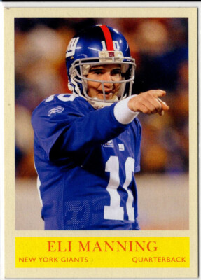 2009 Upper Deck Philadelphia Football Eli Manning No. 126 New York Giants