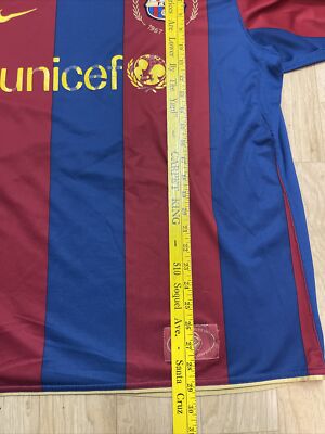 Maillot football vintage FC Barcelone Messi extérieur 50 ans camp nou