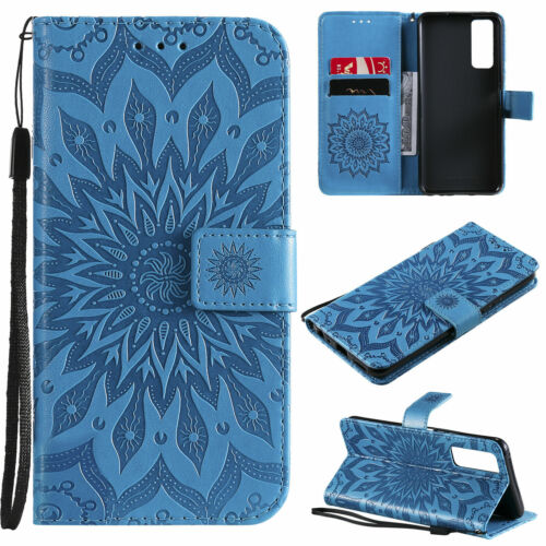 Flip Flower Leather Wallet Phone Case for Vivo V11i Y53 Y93 V21 Y90 Y17 Y97 - Picture 16 of 20