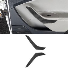 Cubierta de reposabrazos de fibra de carbono para Volkswagen Passat 2006-2011 2 piezas