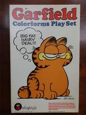 Vintage 1978 Garfield Colorforms Play Set Unused