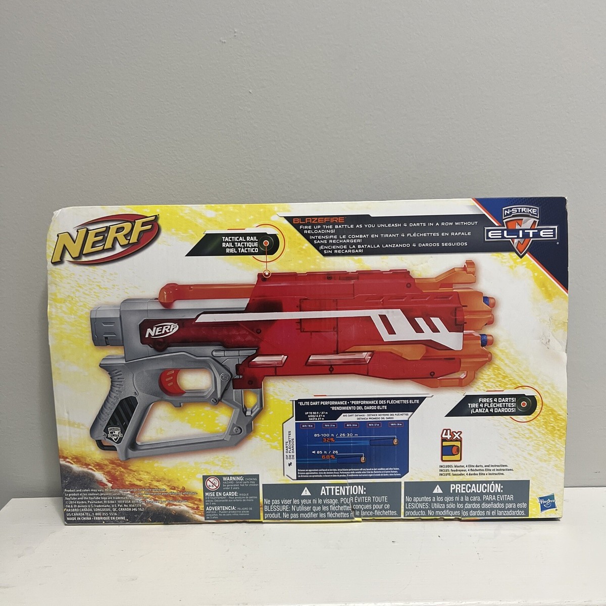 Brand New NERF Elite XD BLAZEFIRE Dart BLASTER Rare SONIC Fire | eBay