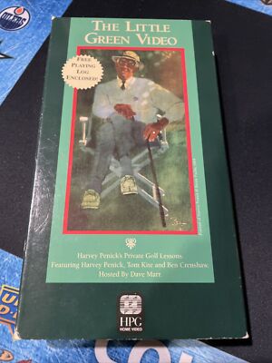 The Little Green Video (VHS, 1994) Golf Sports Ben Crenshaw Tom Kite Dave Marr