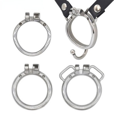 k01-k02-k03-k04-Basis-ringe-Keuschheit-käfig,-der-nur-ein-eingebautes-Schloss