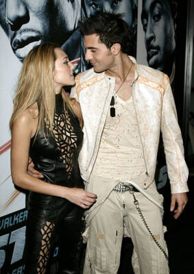 Darius Danesh girlfriend Jackie arrive at celebrity premiere of 2 - Old Photo 5