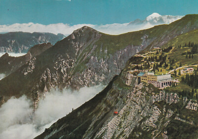 Old postcard - Bad Reichenhall - Berghotel Predigtstuhl