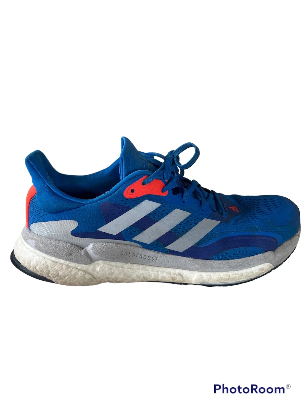 Adidas FY0314 Solar Boost 3 Scarpe da Ginnastica da Corsa 10.5 Uomo Blu