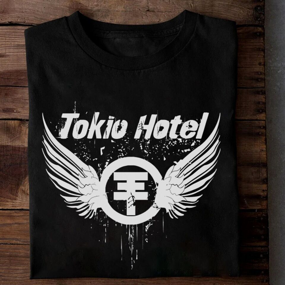 New Rare Tokio Hotel Logo Collection Singer Unisex All Size T