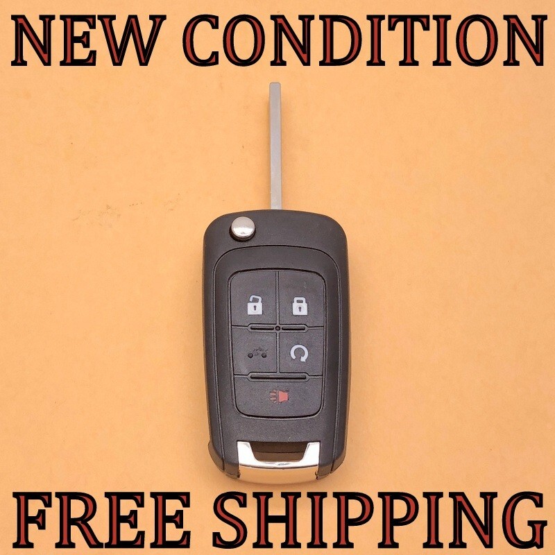 LIKE NEW OEM GM CHEVY SWITCHBLADE FLIP KEY KEY REMOTE FOB TRANSMITTER