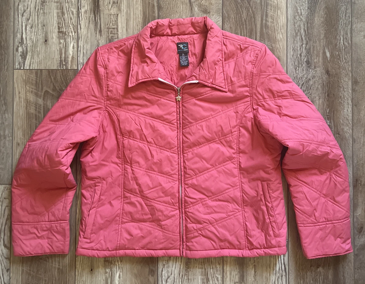 Blush quilted best sale jacket