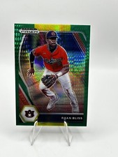 RYAN BLISS 2021 PRIZM GREEN PULSAR RC ROOKIE DRAFT #Pop42 Red Sox