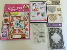 crafter's companion Inspiration summer magazine #12 NEW 624830 BUNDLE