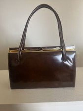 Van -dal Vintage Handbag  With Clip Closure Made In England