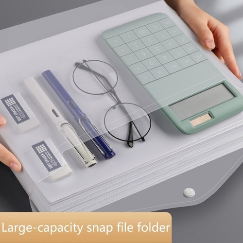 10 Pcs Document Organiser Document Bag A4 File Folders Document Wallets - Picture 2 of 20