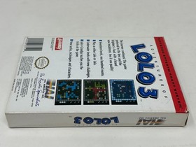 NES Nintendo - Adventures of Lolo 3 - CIB Completo en Caja - CAJA LIMPIA / Probado