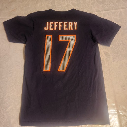 NFL Team Apparel Chicago Bears Football Alshon Jeffery #17 T-Shirt Medium - Picture 4 of 4