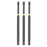 "3Pcs SL6 Schlitz-Schraubendreherbits 1/4\" Sechskantschaft FüR Magnet-Bits 6\""