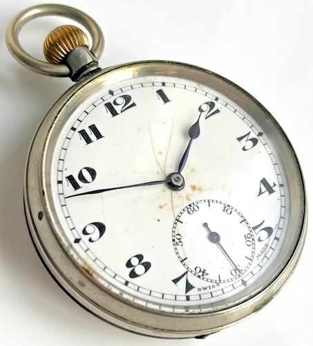 Antique - Pocket Watch - Vintage - Swiss Made - Rare