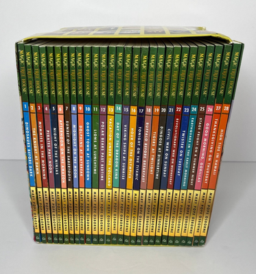 A Library of Magic Tree House Books 1-28 BoxedSet Mary Pope