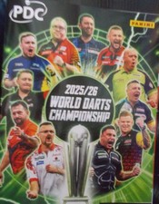 Panini 2025/26 Darts "PDC WORLD DARTS CHAMPIONSHIPS" Sticker - CHOOSE!