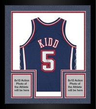 Framed Jason Kidd Nets Signed Mitchell & Ness 2006-07 Authentic Jersey