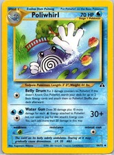 Poliwhirl 44/75 Uncommon Neo Discovery Pokemon Unlimited Moderately Played on eBay