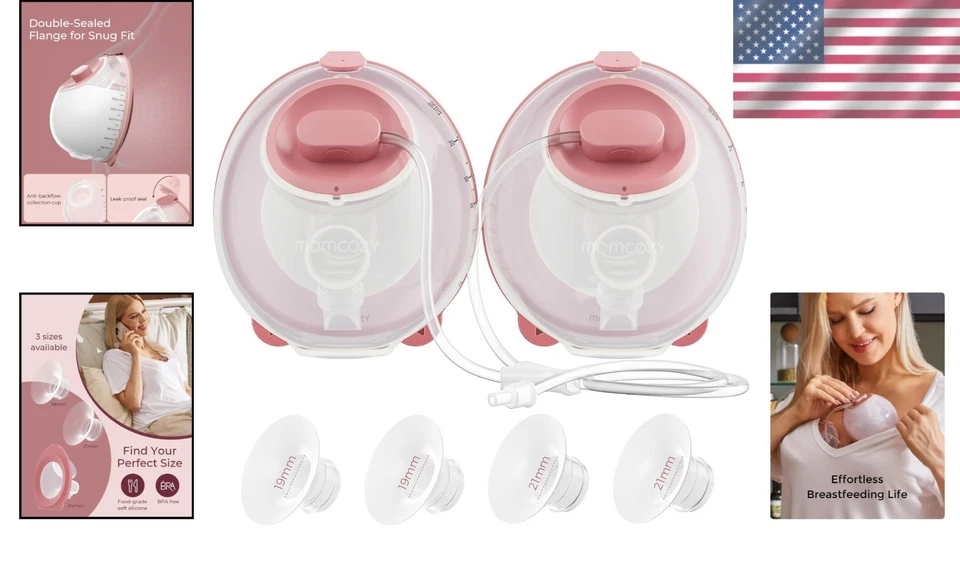 Tazas de Silicona para Recogida de Leche para V1/V2 Pro, Pack de 2 Foto 2 de 4