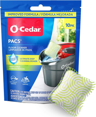 #ad PACS Hard Floor Cleaner Crisp Citrus Scent 10 Count 1 Pack Made with Natura $16.28