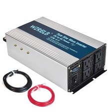 1800W Pure Sine Wave Inverter 48V DC to 110V 120V AC,Car Power Inverter with