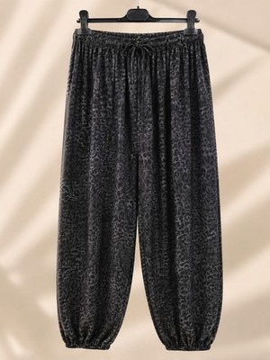 Curvy Damen Leo Hose Baumwolle Harem Baggy Gr 48-60 Farbwahl Neu