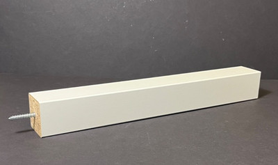 (SELECT QUANTITY) REPLACEMENT IKEA LACK WHITE Side Table LEG PART 15.75 x 2 x 2''