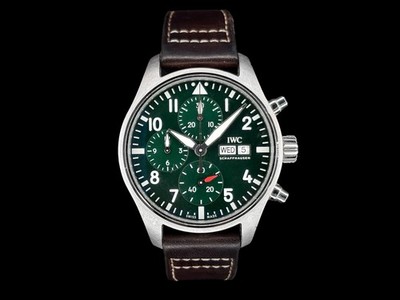 2026 | IWC Pilot's Watch Green Men's Watch | IW388103