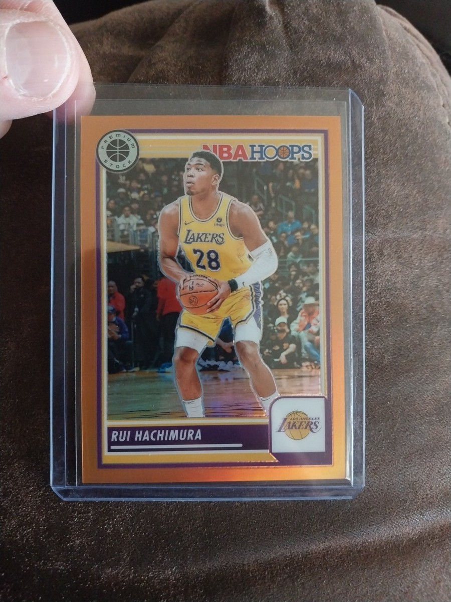 2023-24 Panini NBA Hoops Premium Stock #24 RUI HACHIMURA Orange