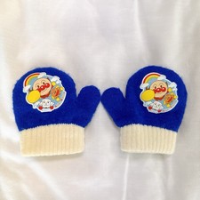 Anpanman Toddler(2-3 Years Old) Gloves Blue