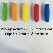 Ergonomisches H&auml;kelnadeln Griff-Set EVA Mehrgr&ouml;&szlig;en bequemer Griff