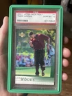 2001 Upper Deck Golf #1 Tiger Woods RC Rookie PSA 10 GEM MINT