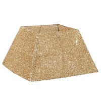 Mica Decorations Weihnachtsbaumrock - L50 X B50 X H30 Cm - Gold