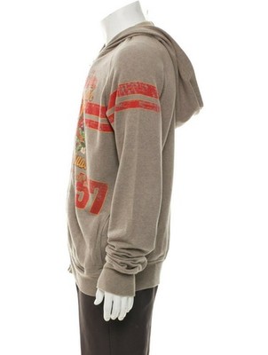 Vintage D&G Dolce & Gabbana Men's Graphic Print Hoodie Zip