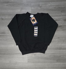 Vintage 90s Blank Raglan Fleece Crewneck Pullover Sweatshirt Youth - XL 16/18