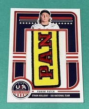 2025 Panini Stars & Stripes Ethan Holliday JUMBO GAME USED PATCH 1/3