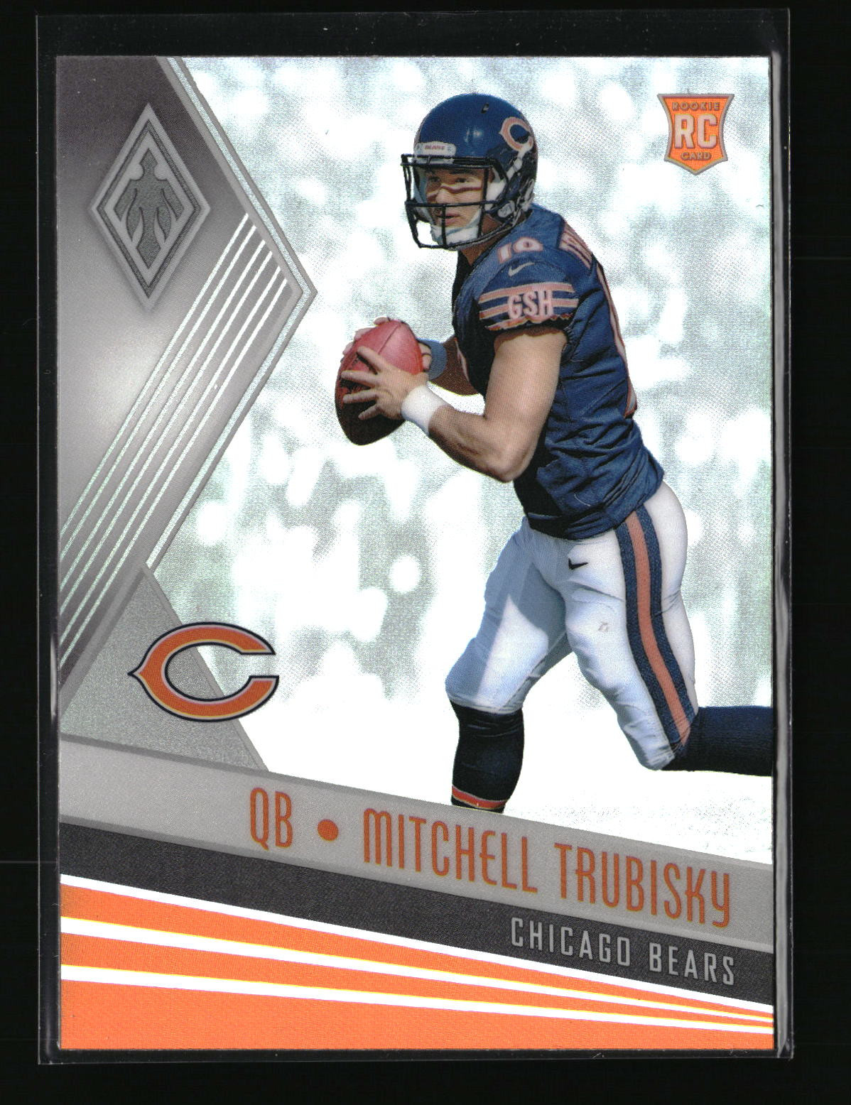2017 Panini Phoenix #102 Mitchell Trubisky RC Card