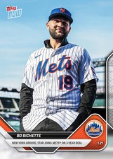 Bo Bichette MLB Topps Now #OS-17 New York Met...